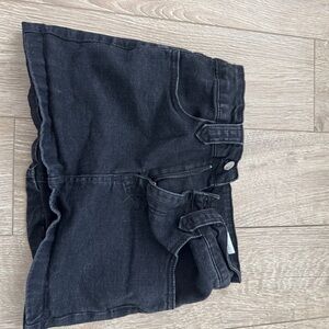 SHEIN Black Mini Skirt